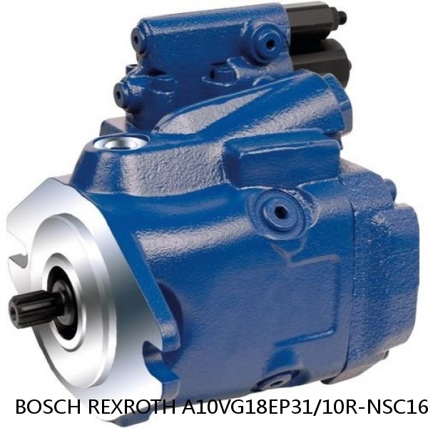 A10VG18EP31/10R-NSC16F003SH-S BOSCH REXROTH A10VG AXIAL PISTON VARIABLE PUMP #1 image